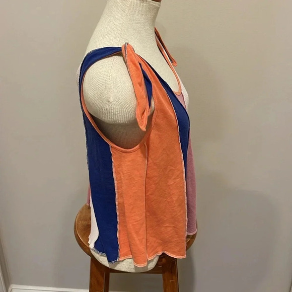 We The Free - Carousel Tank - Blue/Pink/Peach - Size X-Small - Gently Used!! - Picture 6 of 11